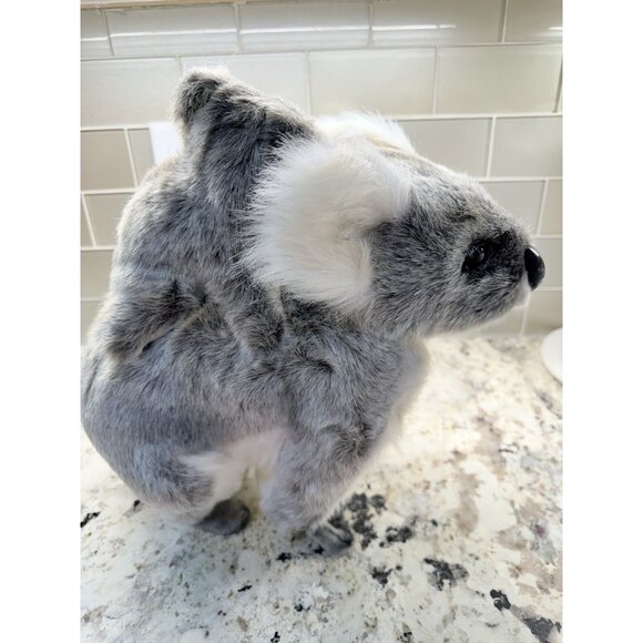 VTG 2004 Realistic HANSA  Koala Plush Toy With Baby Nos Safari Nursery Gift Tag - Picture 5 of 16